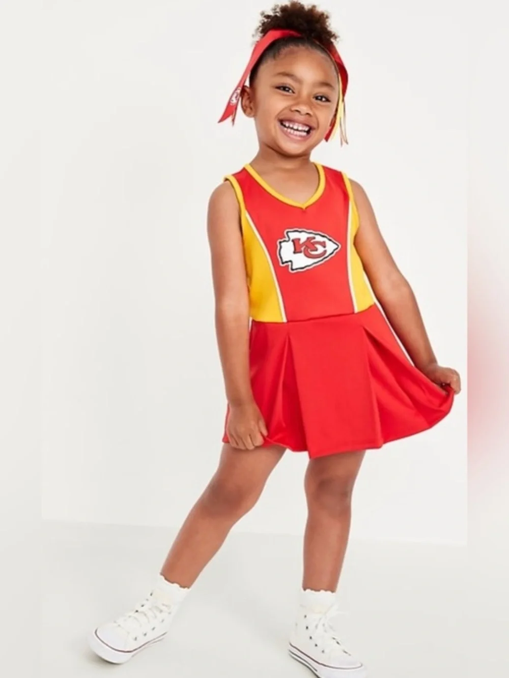 NEW…Kansas City Chiefs Girls' Mesh Dress
